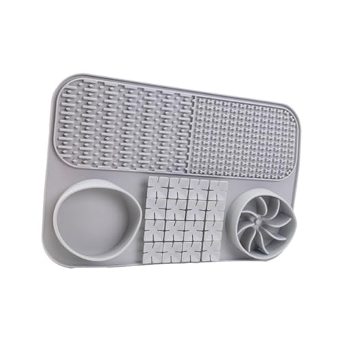 Wuyooprt Hund Leckmatte Slow Feeder - Hund Puzzle Feeder | Hundespielzeug Fütterungsmatte, Hund Leckmatte mit Saugnäpfen, Hund Slow Feeder Bowl, Pet Bowl Slow Feeder für Nasses oder Trockenfutter von Wuyooprt