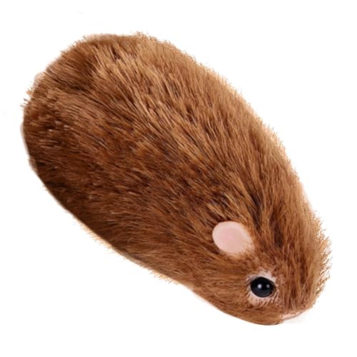 Wuyooprt Silikon-Hamster, Silikon-Reborn-Puppe - 5-Zoll-Cartoon-Hamster-Reborn-Puppen | Kreative handgemachte Kinderhamsterpuppen, elastisches Hamsterspielzeugtier für Kinder, Mädchen, Erwachsene von Wuyooprt