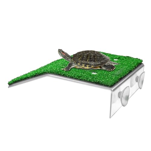 Wuyooprt Turtle Basking Dock – gemütlicher Schildkrötenbereich, schwimmendes Schildkröten-Dock – einfach aufzubauen, praktische Wasserschildkröten-Basking Dock für Frösche, Amphibien-Haustiere, von Wuyooprt