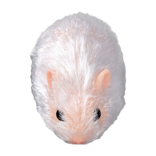 Wuyooprt Wiedergeborene Hamsterpuppe, Mini-Hamsterspielzeug,5-Zoll-Companion Toys Hamster-Reborn-Puppen - Kinder-Hamster-Puppen, Hamster-Tierpuppe, kreativer realistischer Hamster für von Wuyooprt