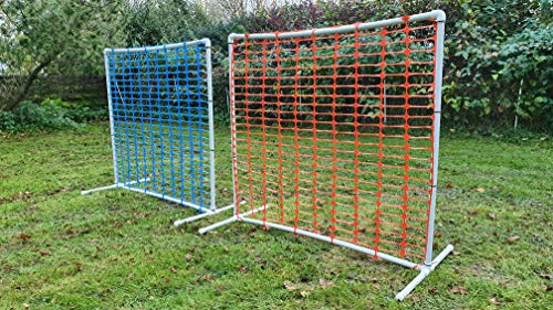 Wuzzmann 2er Set HOOPERS Agility Zaun/FCI-KONFORM/gelb/orange/Gate/Gatter/Trennzaun, PVC, NADAC Hoopers von Wuzzmann