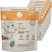 Wynn Petfood Nassfutter zum Anrühren Hühnermenü 8 x 400g von Wynn Petfood