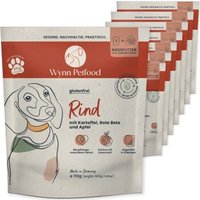 Wynn Petfood Nassfutter zum Anrühren Rindermenü 8 x 400g von Wynn Petfood