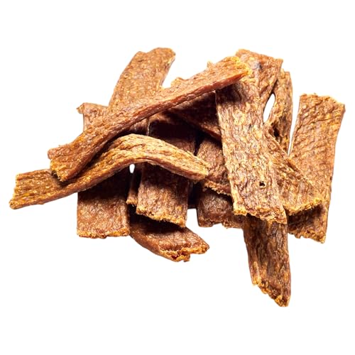 Ziegen-Fleischstreifen für Hunde, 1kg, 100% Ziege, ohne Konservierungsstoffe, ideal für allergische und ernährungssensible Hunde Ziegen-Fleischstreifen für Hunde, 1kg, 100% Ziege, ohne Konservierungsstoffe, ideal für allergische und ernährungssensible Hunde von X-CLASS
