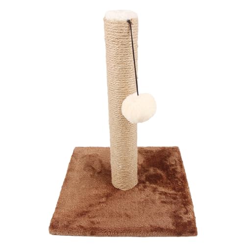 X-Institute Kätzchen Katze Kratzbaum Schöne Pelz Anhänger Sisal Seil Post Zähne Katze Kauen Spielzeug Geschenk Für Indoor Katze Kratzbaum von X-Institute