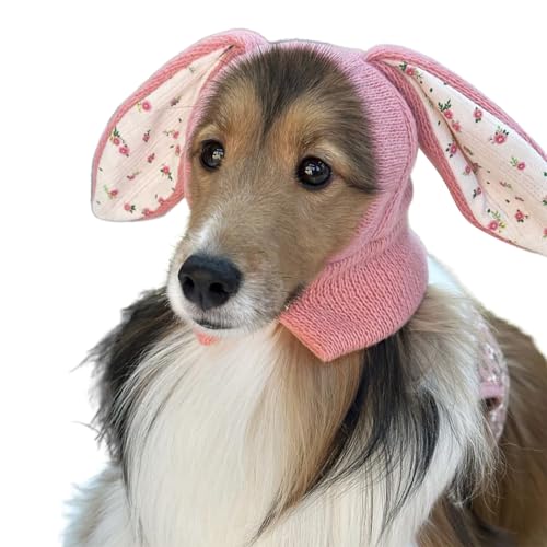 Niedliche Strickmütze In Ohrenform Für Katzen Weihnachtsfeier Haustierhunde Hält Warme Kopfbedeckung Winter Halloween Cosplay Zubehör Haustiermütze Für Katzen Haustiermütze Für Kleine Tiere von X-Institute