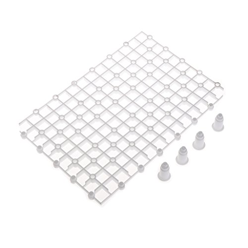 XAGMODSHN Aquarium Trennplatte Filter Bottom Tray Isolation Board Partition Fisch für Separator für Mischrassen von XAGMODSHN