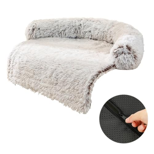 XAGMODSHN Hunde-Plüsch-Sofabett für den Winter, Plüsch-Hundebett-Kissen, Hunde-Plüschbett, Auto, Haustierbett, bequem, warm, für Hundehütten, Zubehör von XAGMODSHN