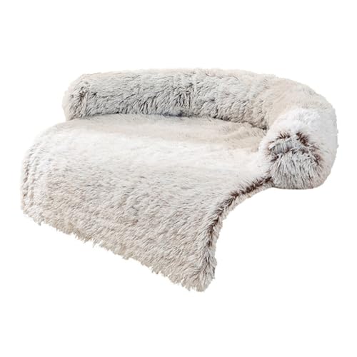 XAGMODSHN Hunde-Plüsch-Sofabett für den Winter, Plüsch-Hundebett-Kissen, Hunde-Plüschbett, Auto, Haustierbett, bequem, warm, für Hundehütten, Zubehör von XAGMODSHN