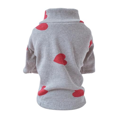 XAGMODSHN Hundebekleidung Hundepullover Hundemantel Hundekostüme Hundeshirt Hundepullover Rollkragen Pullover Haustierkleidung von XAGMODSHN