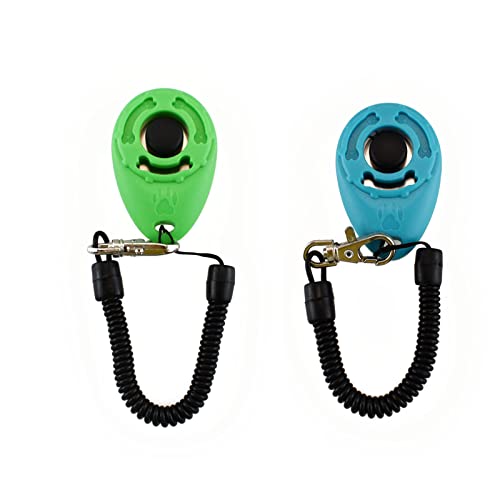 XAGMODSHN Hundeleckerli-Training Hundetraining Clicker - mit Handschlaufe Haustiertraining Clicker - Hundetraining Verhaltenshilfe Hund Verhaltenshilfe von XAGMODSHN