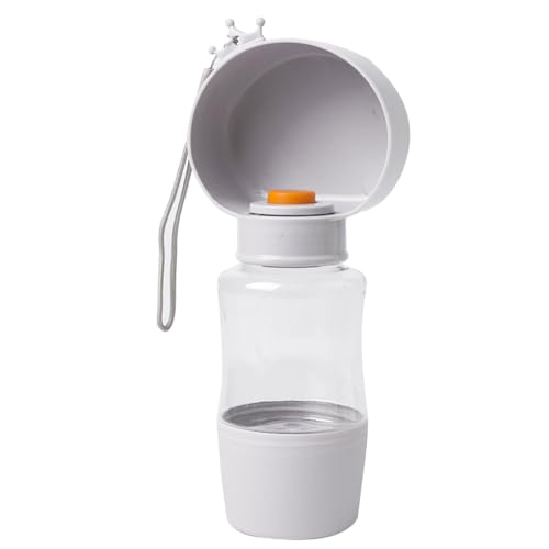 XAGMODSHN Kompakte Hundefutter-Wasserflasche für große Hunde, Outdoor-Spaziergänge, Haustier-Camping-Wasserflasche, Haustier-Trinkflasche von XAGMODSHN