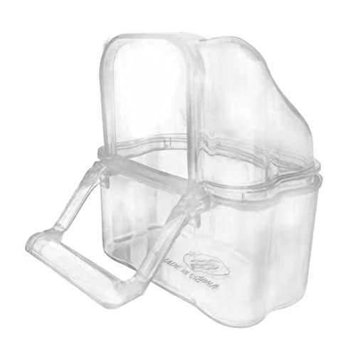 XAGMODSHN Vogelfutterstation für Papageien, transparent, für Vögel, Käfig, Haustier XAGMODSHN Vogelfutterstation für Papageien, transparent, für Vögel, Käfig, Haustier von XAGMODSHN