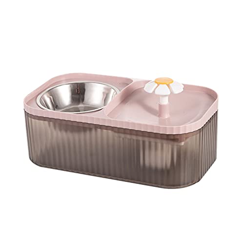 XANHOY CatFood Wassernapf CatWaterFountain CatBowl Wasserbrunnen CatWater Feeder Waterer Pet Bowl Wasserspender von XANHOY