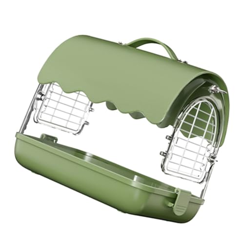 XBOKA Vogelkäfig, Vogelkäfig, Haus, Papageien, Reisekäfig, transparent, Vogelkäfig, Vogelkäfig, Zubehör, 1 Set von XBOKA