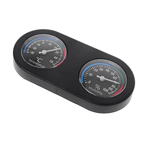 XEYYHAS Reptilienthermometer Terrarium Temperatur Luftfeuchtigkeit Monitor Zifferblatt Thermometer Hygrometer Temperatur Luftfeuchtigkeit Sensor Zucht Hygrometer von XEYYHAS