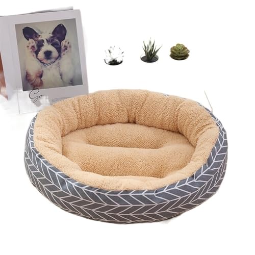 XFYESL Hundematte Hundebett Katzenbett Teddy Kleine und mittelgroße Hunde Warmes Haustierbett Hundebett Hundebett Hundebett(Burgundy) von XFYESL