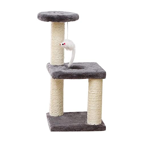 Kleine Katze Baum Haus Katze Katze Scratcher Klettergerüst Klettergerüst mit Hängematte Tisch Haustier Katze Spielzeug Kitty Spielhaus für Kätzchen von XFZJCHAP