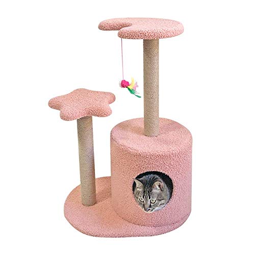 Spieltürme für Katzen, Sisal-Katzensprungplattform, Sterne, Mond, Katzen-Klettergerüst, vier Jahreszeiten verfügbar, Katzen-Klettergerüst, Katzennest, Katzenbaum, Haustier-Katzennest, Katzenspielzeug, von XFZJCHAP