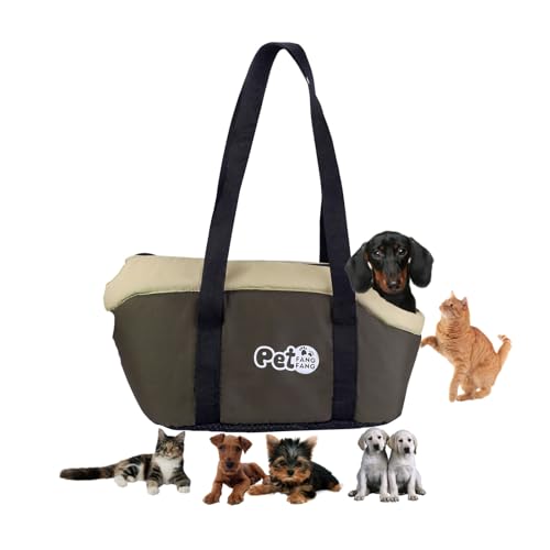 Winter Tragetücher Hund Katze Tragetasche Verstellbar Tragbar Hundetragetasche Verbreitert Verdickt Transporttasche Atmungsaktiv Haustiertasche Sicherheitsgurt Hundetasche Haustier Outdoor von XGOPTS