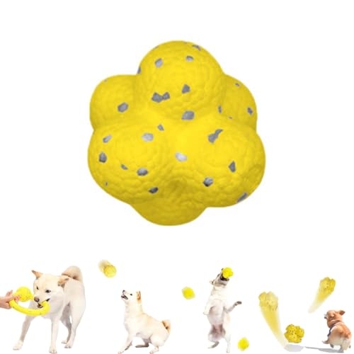 XHSYTC Dog Calming Ball,Dog Emotional Support Ball,Interactive Sensory Toys Kits for Dogs,Dog Durable Bouncy, Dog Balls for Teething, Fun Toys and Chew Toy for Any Size Dog (Molecular Ball) von XHSYTC