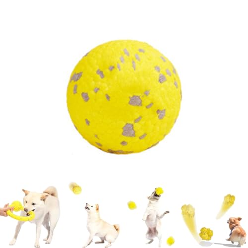 XHSYTC Dog Calming Ball,Dog Emotional Support Ball,Interactive Sensory Toys Kits for Dogs,Dog Durable Bouncy, Dog Balls for Teething, Fun Toys and Chew Toy for Any Size Dog (Round Ball) von XHSYTC