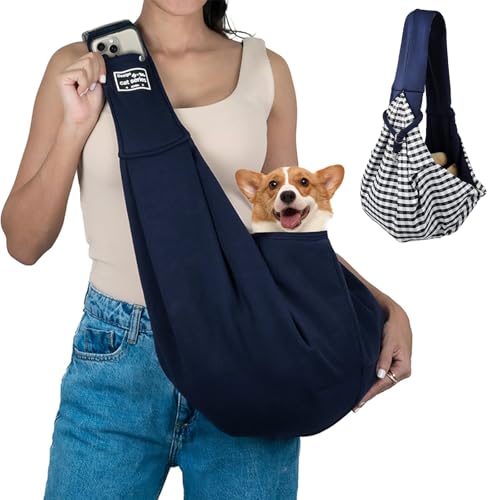 XHYASD Hundetasche,Tragetasche Hund,Umhängetasche für Haustiere,Hundetragetasche bis 7.5KG,Hundetasche zum Umhängen,Hundetasche für Kleine Hunde,Hunde Tragetasche für Spaziergänge/Reisen von XHYASD