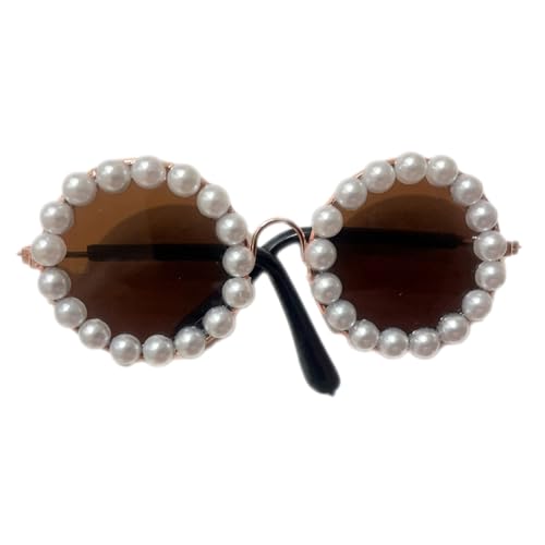 Haustier-Sonnenbrille, Perlen, bunte Brille, Hundesonnenbrille, Fotobrille, Haustierbrille von XIAHIOPT