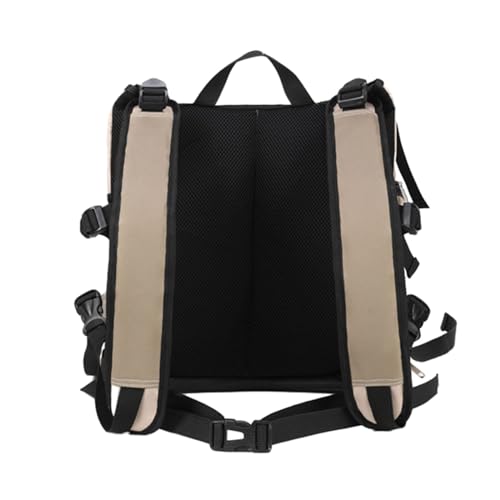 Katzen-Rucksack, verstellbar, Outdoor-Katzentragerrucksack für Katzen, praktischer Reiserucksack, große Kapazität, Haustier-Rucksack von XIAHIOPT