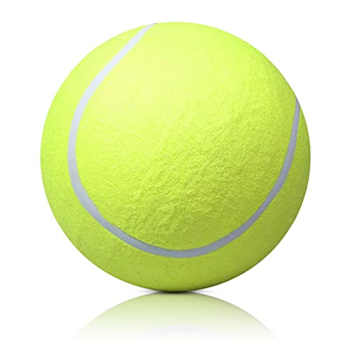 XIANZI Riesen Tennisball 24 cm Pet Toy Signature Jumbo Big Tennis Ball Tennisbälle für vorgeschnitten von XIANZI