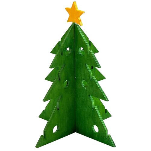 XIAOXIAOYU Weihnachtsbaum-Meerschweinchen-Heuhalter, Weihnachtsbaum-Futtersuche-Puzzle-Spielzeug - Kaninchen-Futtersuchspielzeug, Baum-Futtersuche-Puzzle-Spielzeug, Leckerli-Futterspender aus von XIAOXIAOYU