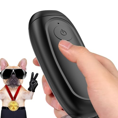 XIEANDKONG Antibell für Hunde, Ultraschall Anti Bell Gerät ​Bellenstopper Hund, Hunderindenstopper für Kleine Große Hunde Innen Außenbereich Antibell Hund Handheld USB-Aufladung von XIEANDKONG