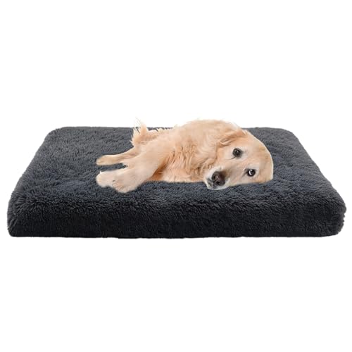 XIEMINLE Hundekissen Hundesofa, Abnehmbar Rutschfestes Hundematte Hundekorb, Anti-Angst Katzenbett Haustierbett für Große Mittelgroße Kleine Hunde, Katzenschlafplatz für Katzen und Hunde(50x40x5cm) von XIEMINLE