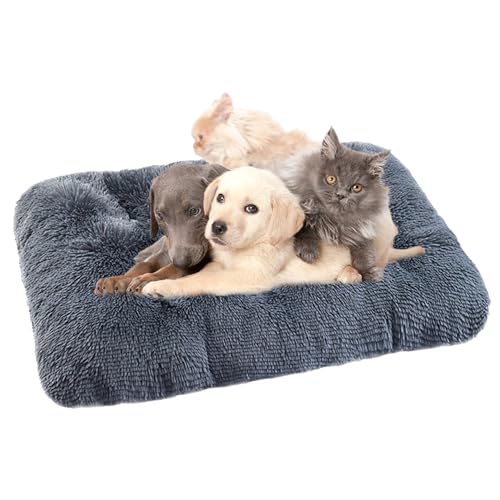 XIEMINLE Orthopädisches Hundebett Katzenbett, Waschbar Hundekorb Hundekissen Hundesofa für große, mittelgroße & kleine Hunde, Anti-Angst Hundebett, Katzenschlafplatz für Katzen und Hunde(110x75x10cm) von XIEMINLE