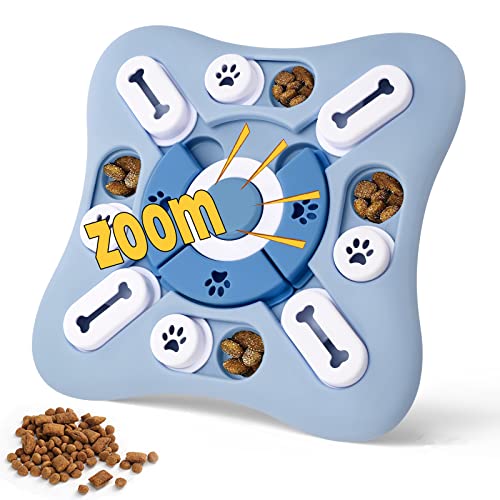 XIGOU Hundepuzzle Spielzeug, interaktives Hundespielzeug, Hundefutter Puzzle Feeder Spielzeug für IQ Training & geistige Bereicherung, Hundeleckerli Puzzlespiel Hundespielzeug von XIGOU