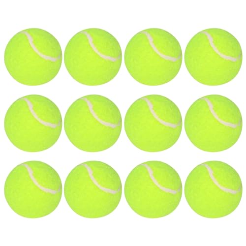 XIMUSON 5,1 cm Tennisball-Wurfmine für automatischen Ballwerfer, Mini-Tennisbälle, interaktives Hundespielzeug, Haustierball, geeignet für kleine Hunde, drinnen und draußen von XIMUSON