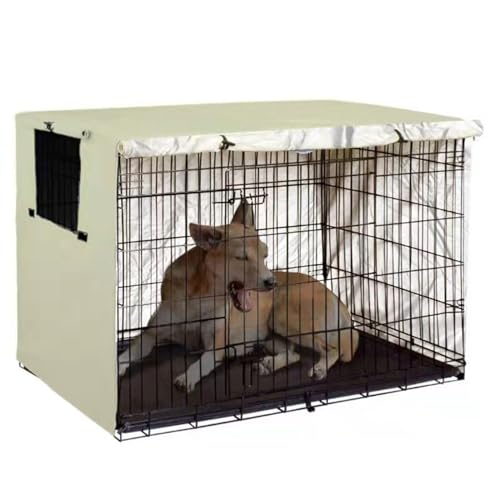 XINAJUND Faltbarer Hundekäfig mit Netzfenster, für Outdoor-Aktivitäten, Reisen von XINAJUND