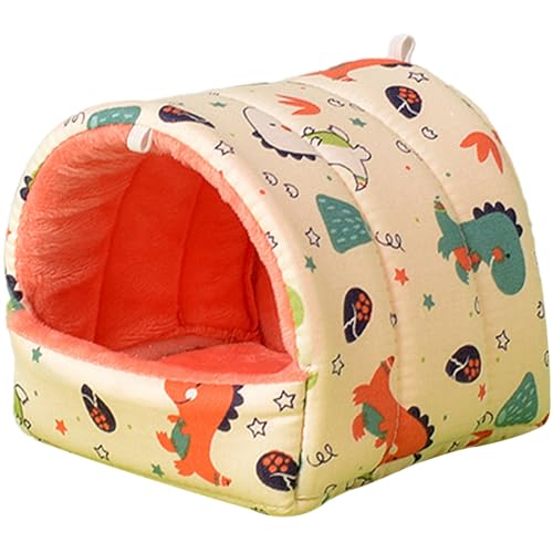 XINGLIDA Hamster-Hängematte, Bett, Spielzeug, Kleintierhaus, schöner Druck, Hängebett, Lebensraum, Dekoration für Eichhörnchen, Chinchillas von XINGLIDA