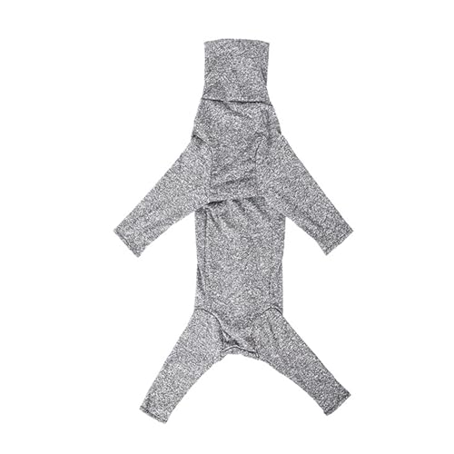 XINGLIDA Hundeanzug für Hunde zur Genesung im Innenbereich, einteiliger Jumpsuit zur Angstzustände, beruhigendes Shirt für männliche und weibliche Hunde von XINGLIDA