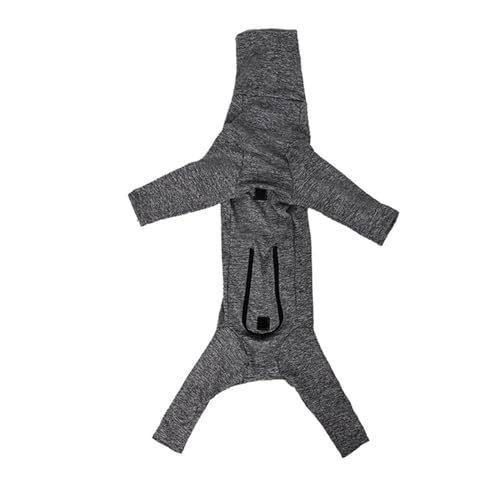 XINGLIDA Hundeanzug für Hunde zur Genesung im Innenbereich, einteiliger Jumpsuit zur Angstzustände, beruhigendes Shirt für männliche und weibliche Hunde von XINGLIDA