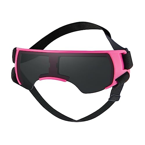 XINGLIDA Hundesonnenbrille, Haustier-Ski-Brille, niedliche Haustier-Reflexions-Brille für kleine Hunde, Haustier-Sportzubehör von XINGLIDA