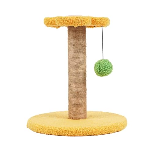 XINGLIDA Kätzchen t Kratzbaum Lovely Furry Anhänger Sisal Seil Pfosten Zahnreinigung t Kauspielzeug Geschenk für Innen von XINGLIDA