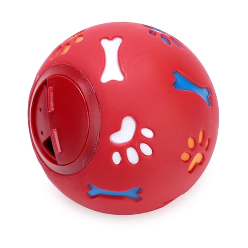 XINGLIDA Kauspielzeug für Hunde, Vinyl, befüllbar, Leckerli-Zahnspielzeug für aggressive Kauer, Leckfutter, Spielzeug für Zahnreinigungstraining von XINGLIDA