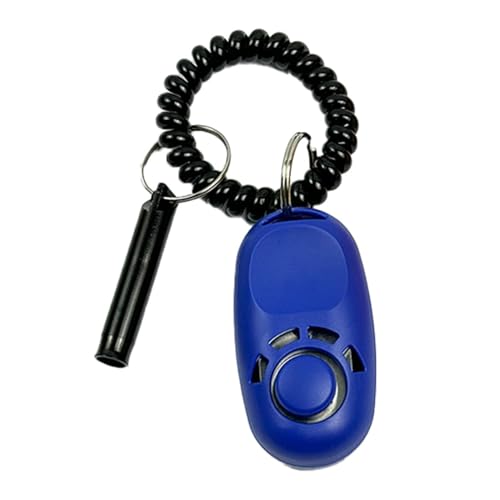 XINGLIDA Pet Training Clickers Whistle with Keyring Dog Training Clickers Whistle Combo Perfect for Behavioral Training von XINGLIDA