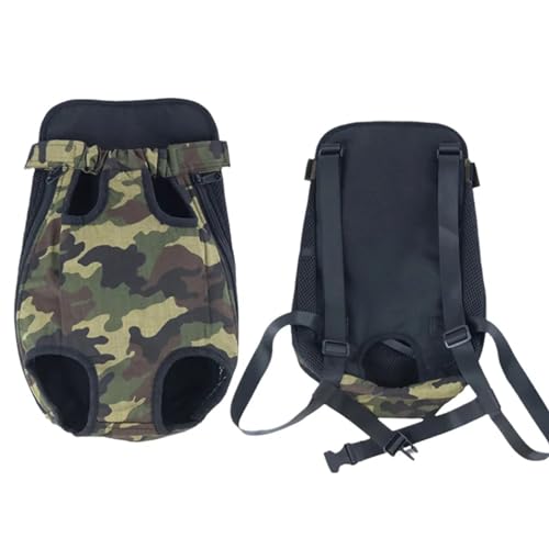 Cat Carrier, Haustier Hundetragetasche Haustier Hund Rucksack Outdoor Reise Hund Katze Träger Tasche for Kleine Hunde Welpen Carring Taschen Haustiere Produkte Trasportino Cane(Camouflage,S) von XINTAOSM