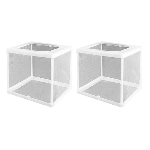 2 x große Kapazität Aquarien Fischbrutkasten mit Netz für Baby-Schutz und Wachstumsbeobachtung, Laichkasten für Aquarien und Babys 2 x große Kapazität Aquarien Fischbrutkasten mit Netz für Baby-Schutz und Wachstumsbeobachtung, Laichkasten für Aquarien und Babys von XINYIN