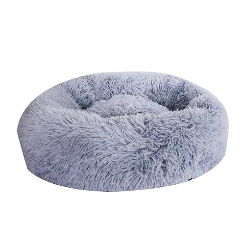 XINYIN Hundebett, bequem, rund, kuschelig, warm, handgefertigt, Katzenbett, weich, für kleine Hunde, verschiedene Farben, wasserdicht, warm, Winter, Bett für Haustiere von XINYIN