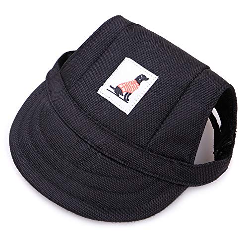 Pet Berets Pet Kleidung Zubehör Hund Hüte Erreichte Caps Kreative Haustier Hüte Sonne Hüte Mit Ohr Löcher Geeignet für Kleine Und Mittlere Hunde von XIUNIA