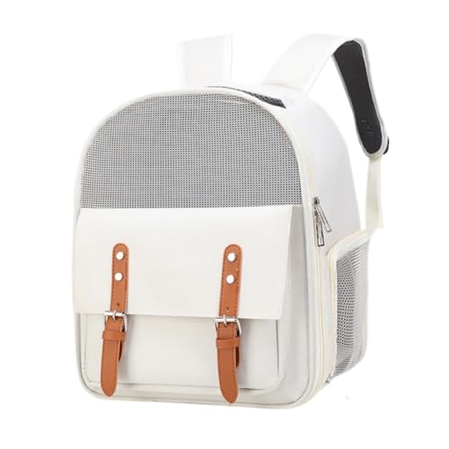 Katzentasche Katzentasche, Tragbarer Katzenrucksack, Weltraumkapsel, Hunde- Und Katzenkäfig, Multifunktionale Katzentasche, Haustierbedarf Katzentaschen(White) von XJGQQ