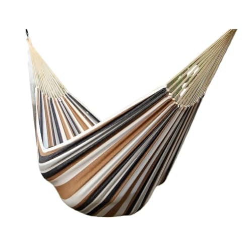 XJGQQ Hängematte Anti-Überschlag-Camping-Hängematte, Outdoor-Schlafsaal, Baum-Hängebettnetz, Promi-Hängematte, Outdoor-Wiege Hammock(K,C) von XJGQQ